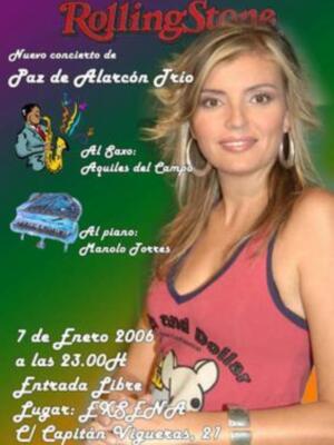 Concierto Paz de Alarcon Trío el 7 de enero en Excena