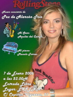 Paz de Alarcón actúa en Exsena el próximo sábado