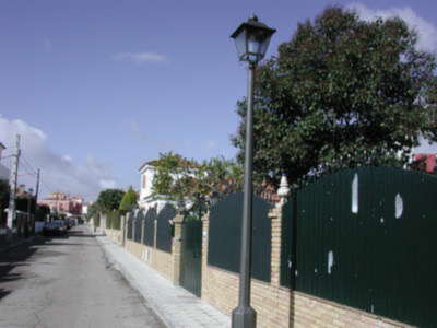 Renovación del alumbrado público en varias calles de Gines