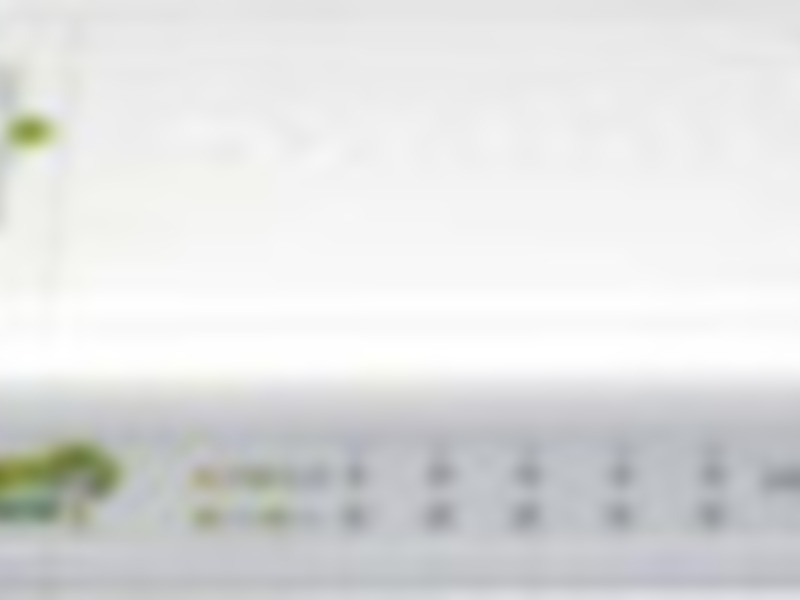 Un dispositivo de red con un panel frontal blanco y azul, mostrando varios puertos Ethernet.