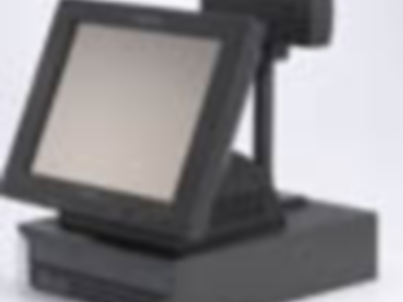 Una pantalla táctil de un dispositivo moderno, posiblemente una tablet o un teléfono inteligente, con un diseño minimalista y una superficie de pantalla brillante.