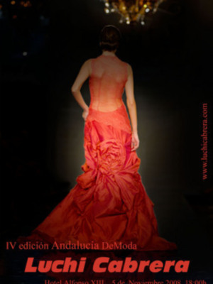 Desfile de Luchi Cabrera en Andalucia de Moda