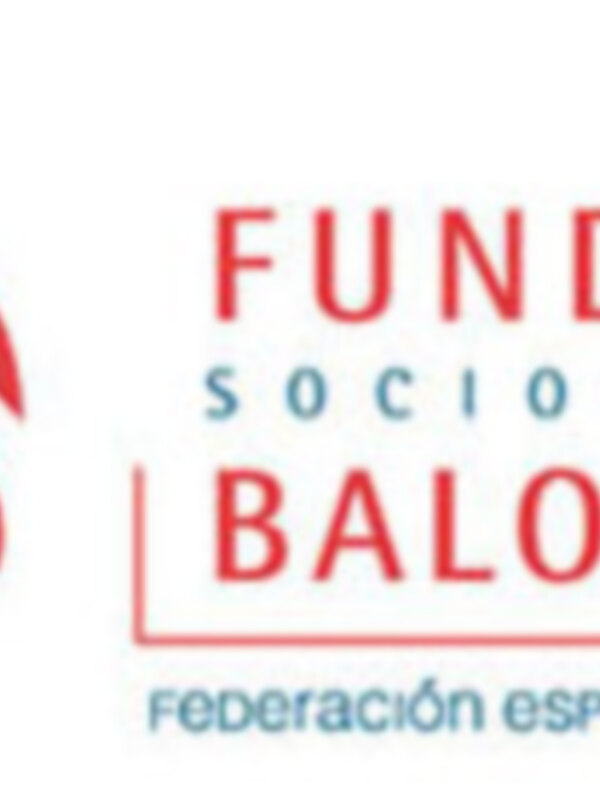 Logotipo de la Fundación Sociocultural de Baloncesto, representado por una figura de caballo y el texto en español.