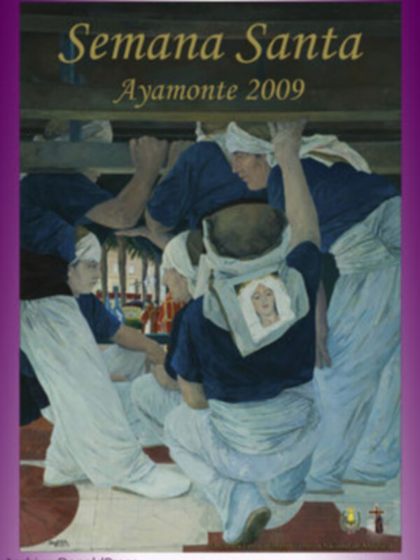 Semana Santa en Ayamonte 2009, con imágenes de la Pasión de Cristo.