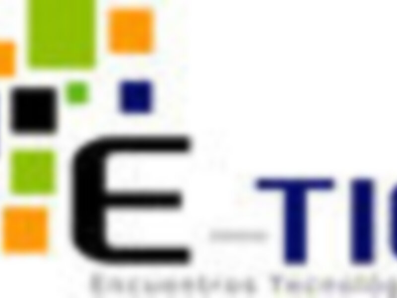 Logo de E-TIC, especializado en soluciones tecnológicas.