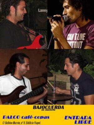 Bajocuerda toca el 30 de enero en el bar PALCO café-copas de Sevilla