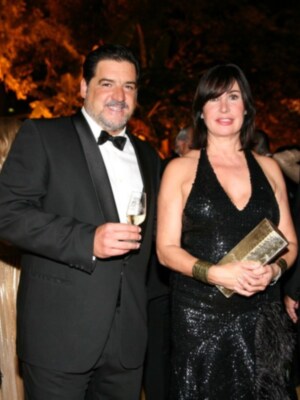 Carmen Martínez Bordiú de fiesta en Jerez con su marido