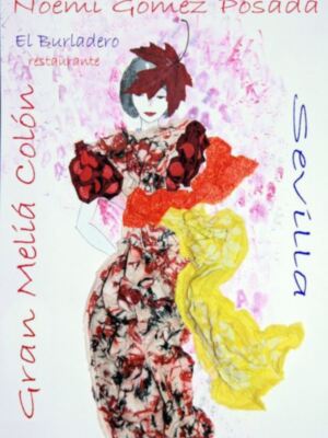 Inauguración de la exposición "Dialogos...Papel y Moda" de la artista madrileña, Noemi Gómez Posadas