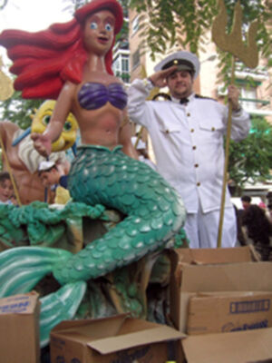 Cabalgata del barrio sevillano de Triana