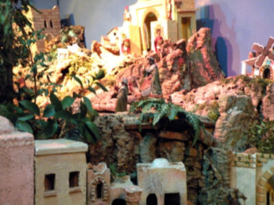 Galería del Belén de la hermandad de los "Panaderos"