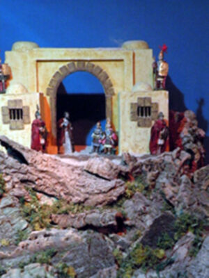 Galería del Belén de la hermandad de los "Panaderos"