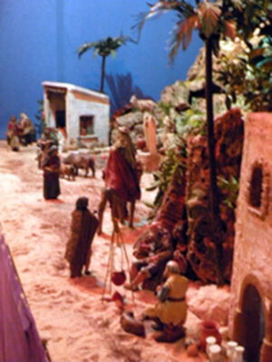 Galería del Belén de la hermandad de los "Panaderos"