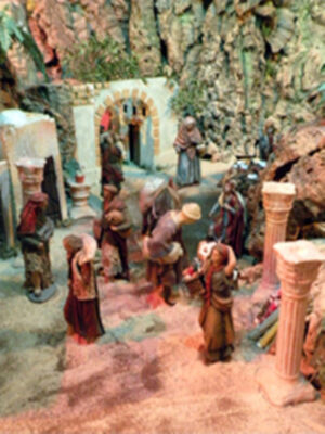 Galería del Belén de la hermandad de los "Panaderos"