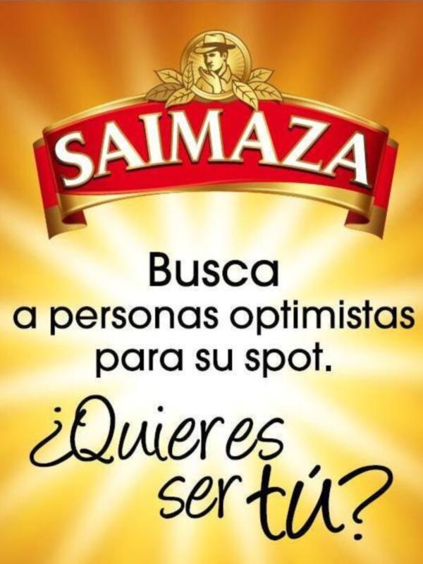 Saimaza busca a personas optimistas para su spot. ¿Quieres ser tú?