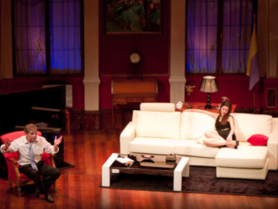 Pedro Ruiz y Jesús Quintero "Escándalo en el Teatro"