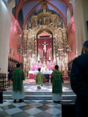 Galería del Altar y Quinario de la Hermandad de la Siete Palabra
