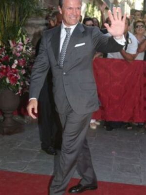 Patricia Rato y Espartaco de nuevo juntos en la boda de Carmen Solís Tello