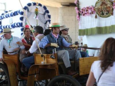 Rocío 2011, Salida de la hermandad de Triana de Sevilla.