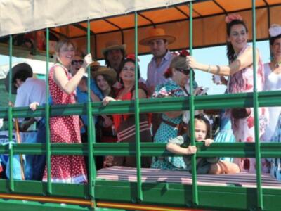 Rocío 2011, Salida de la hermandad de Triana de Sevilla.