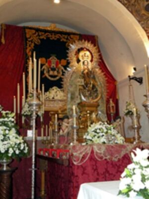 Altar y cultos en la capilla del Carmen de Calatrava (Sevilla)&#8207;