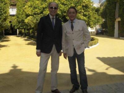 Victorio y Luchino diseñadores del vestido de novia de la Duquesa de Alba