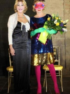 Fiesta de gala y mascaras en los Reales Alcázares de Sevilla