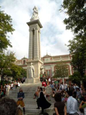 D. Juan Tenorio por las plazas Sevillanas