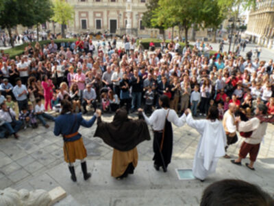 D. Juan Tenorio por las plazas Sevillanas