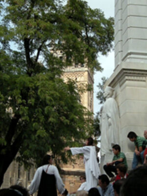 D. Juan Tenorio por las plazas Sevillanas
