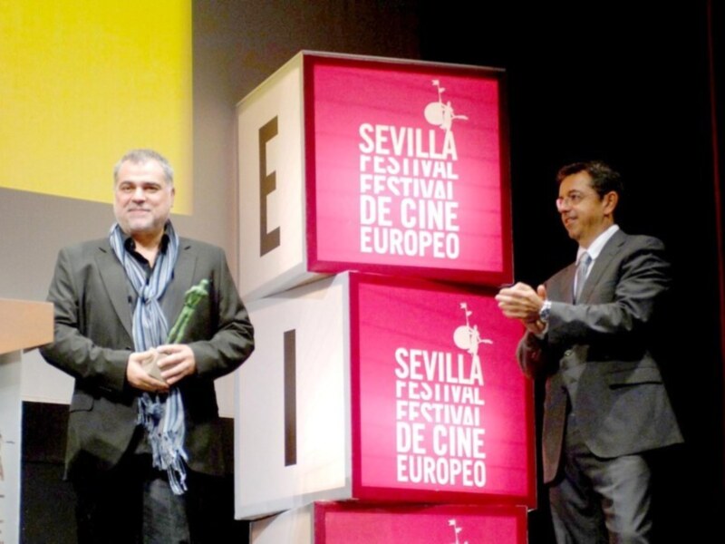 Premiación en el Festival de Cine de Sevilla Europeo