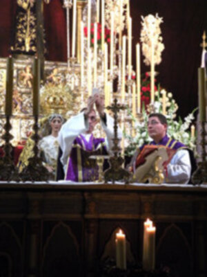 Función Solemne en honor a María. Stma. de la Esperanza de Alcalá del Río.
