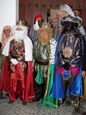 Jesulín de Ubrique, con nueva nariz, despide el año como rey Baltasar