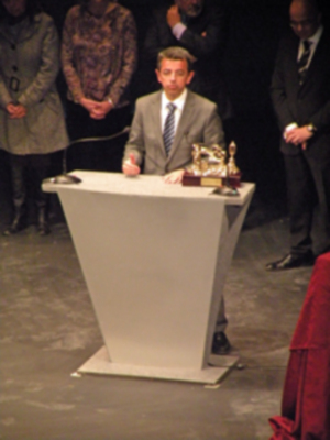 Premio del llamador del Canal sur Radio, a Maruja Vilches Trujillo