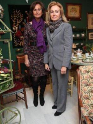 La duquesa de Alba en el rastrillo de Sevilla