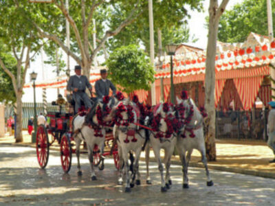 En la ciudad de los farolillos no mermaron las ganas de feria.