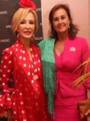 Numerosos personajes conocidos en Feria de Sevilla 2012