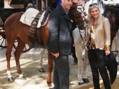 Numerosos personajes conocidos en Feria de Sevilla 2012