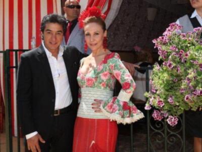 Numerosos personajes conocidos en Feria de Sevilla 2012