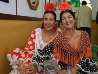 José Joaquín Gallardo disfrutan de la feria