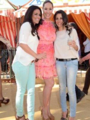 Numerosos personajes conocidos en Feria de Sevilla 2012