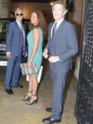 Bautizo de Manuela, nieta de Carmen Tello