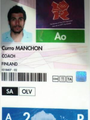 Curro Manchón: acento sevillano con Finlandia en los Juegos Olímpicos de Londres