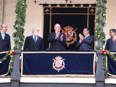 El rey presidio corrida toros en el Puerto de Santa María.