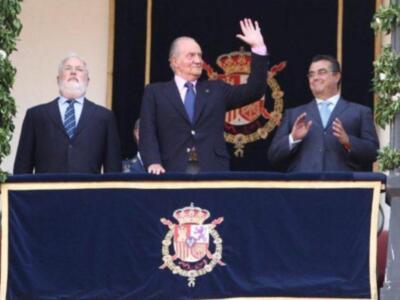 El rey presidio corrida toros en el Puerto de Santa María.
