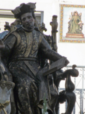Procesión mañanera del Santo Patron San Gregorio de Osset de la localidad de Alcalá del Río