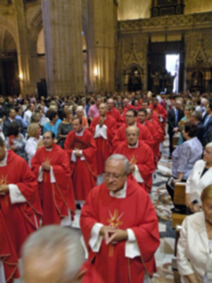 Sevilla.Apertura del año de la fe, presidida por el arzobispo Juan José Asenjo  en la Catedral Hispalense.