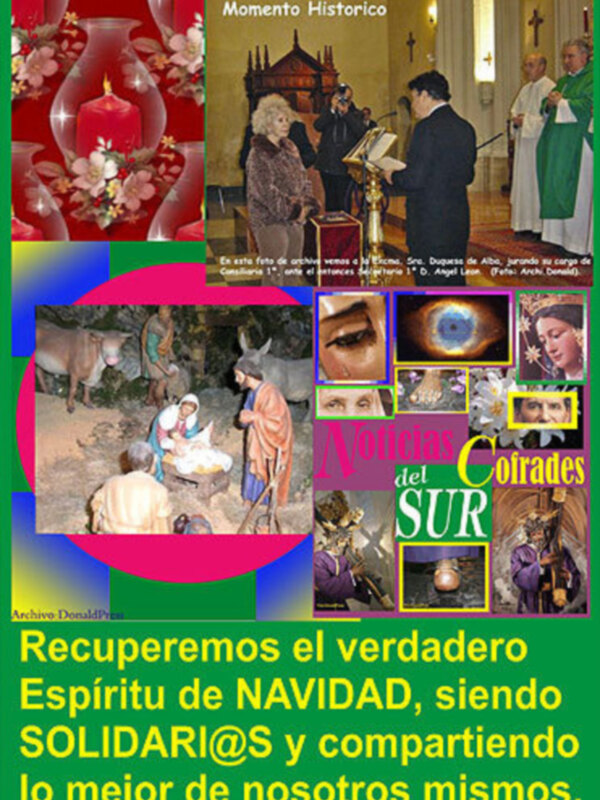 Recuperemos el verdadero espíritu de Navidad, solidarios y compartiendo lo mejor de nosotros mismos.