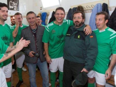 David de María se convierte en futbolista solidario por un día