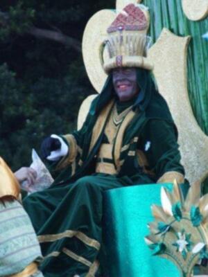 Sergio Ramos y Pilar Rubio fueron a ver a Davila Miura convertido en rey Baltasar.