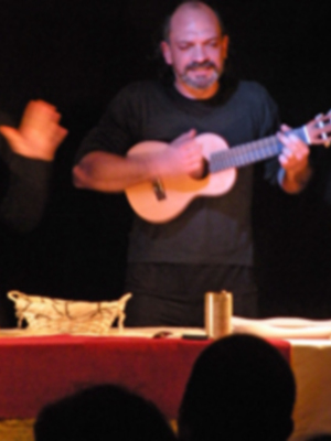 Sevilla. Aun queda cuentero, hombre que cuenta cuentos Ignacio Terceño Rapos.